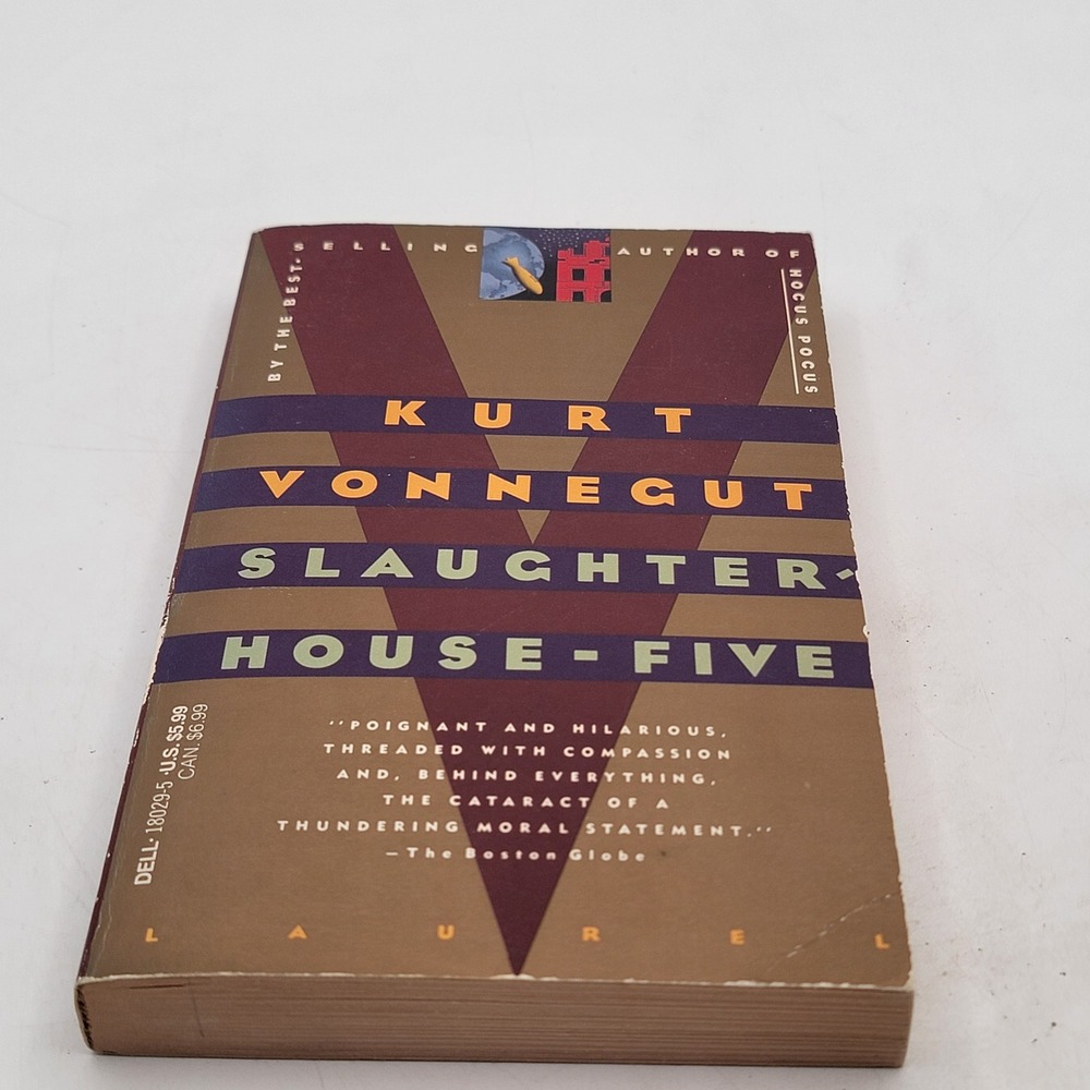 Kurt Vonnegut Slaughterhouse-Five Paperback 1991 Dell Laurel Edition Good